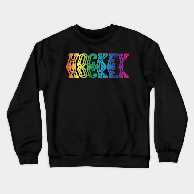 Hockey Icehockey Crewneck Sweatshirt by Rayrock76